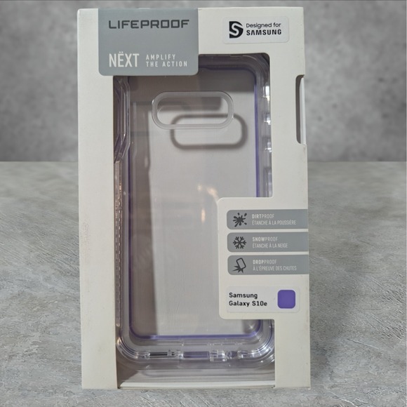 LifeProof Fitted Case for Samsung‎ Galaxy S10e - Ultra Violet See Description A5 - Picture 1 of 3